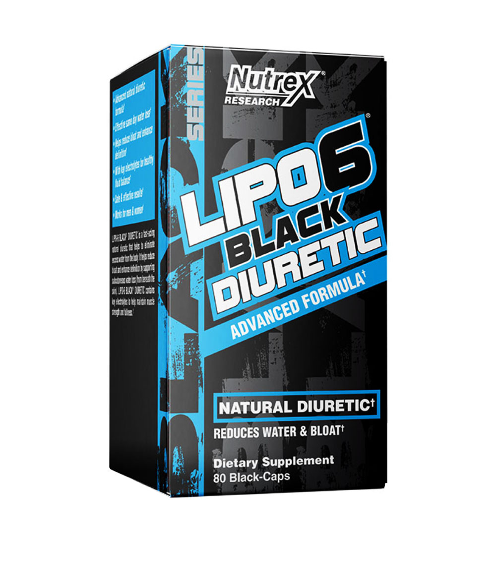 LIPO 6 BLACK DIURETIC 80 CAPS